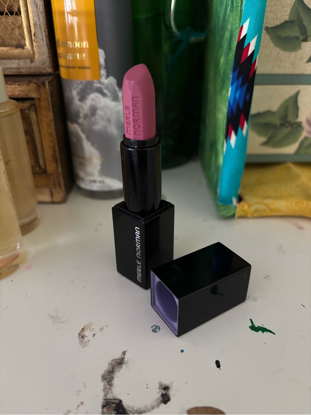 Flutter | Merle Norman Dusty Rose Pink Matte Lipstick